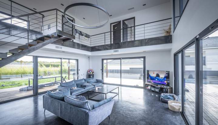 Pose béton ciré Vichy